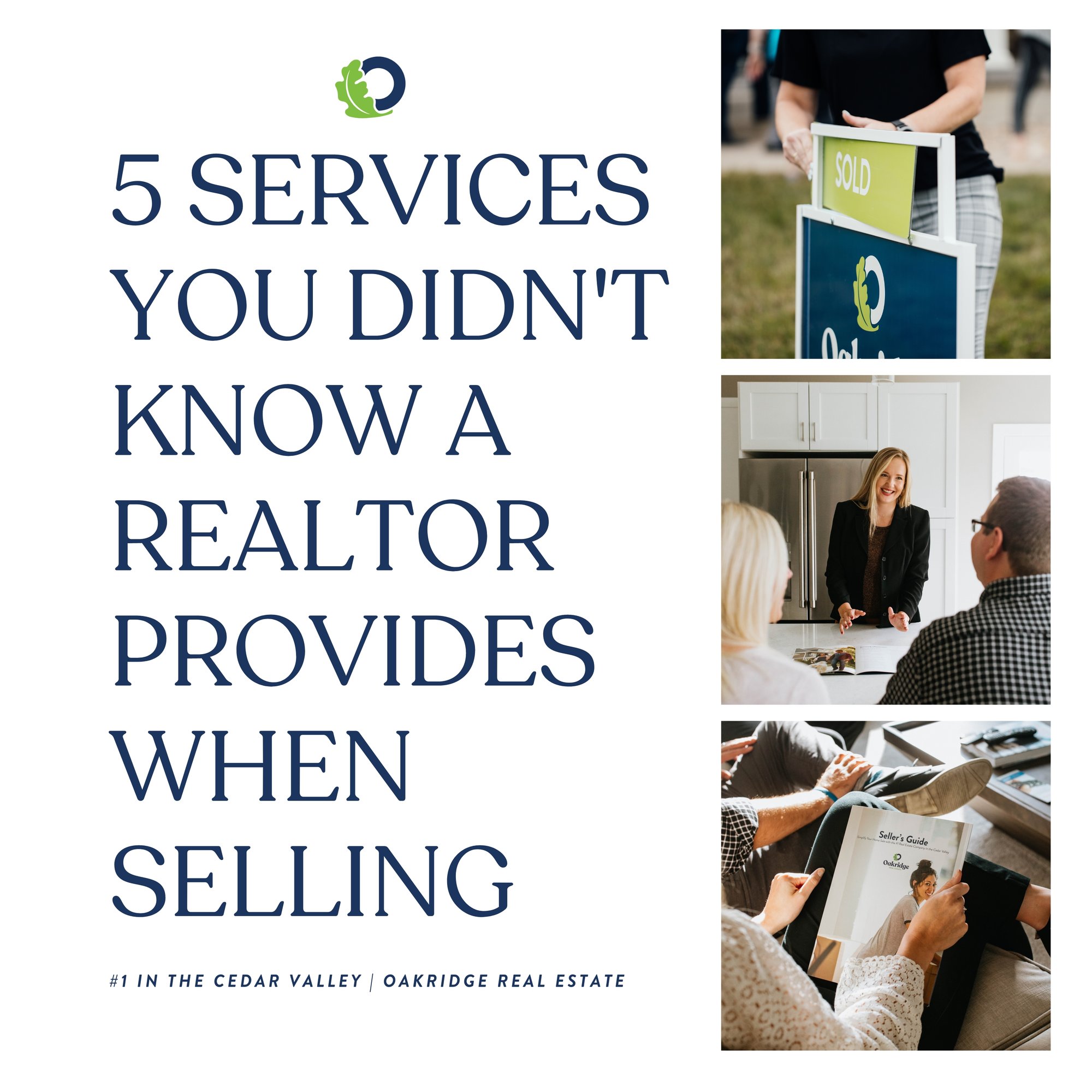 5 Services You didn't know a Realtor Provides When Selling Your Home | Oakridge Real Estate